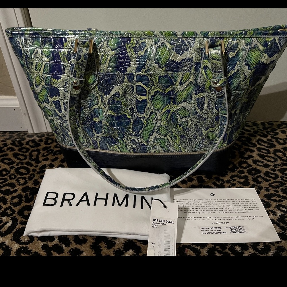 Brahmin Medium Asher Viper Mackay